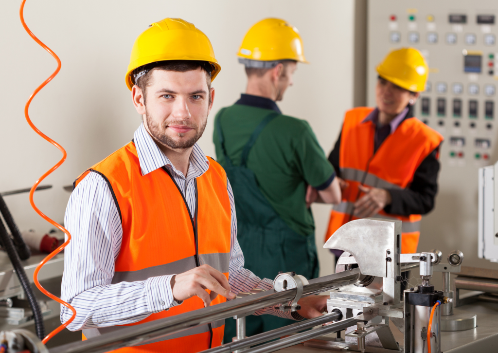 proces produkcji z systemem Andon